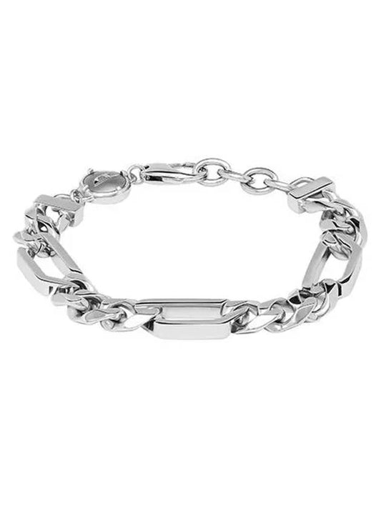 Chain Stainless Steel Bracelet Silver - DIESEL - BALAAN 1