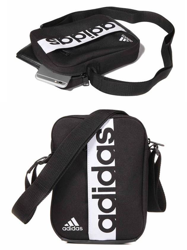 Linear Organizer Cross Bag Black - ADIDAS - BALAAN 6