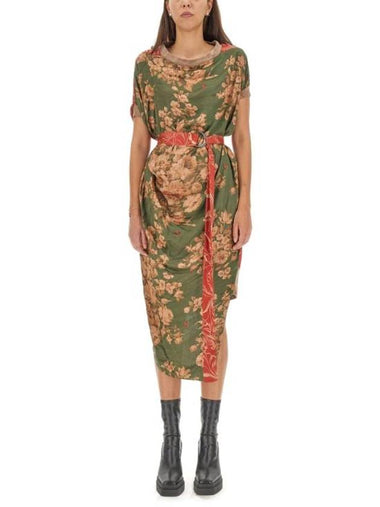 Tissue Midi Dress Multicolour - VIVIENNE WESTWOOD - BALAAN 1