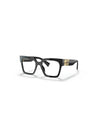 Logo Temple Square Frame Glasses 04UV VISTA 1AB1O1 - MIU MIU - BALAAN 1