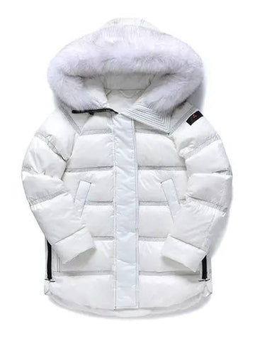 PED3372 BIA TAKAN fur hood goose down women s padding - PEUTEREY - BALAAN 1