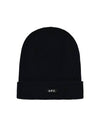 Autumn Wool Beanie Dark Navy - A.P.C. - BALAAN 1