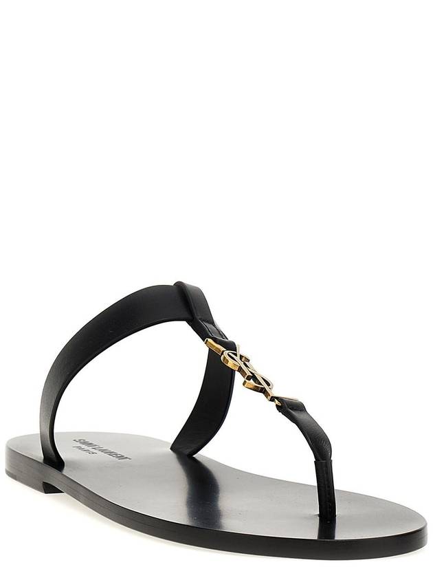 24 ss Leather Sandals 775806DWETT1000 B0651009624 - SAINT LAURENT - BALAAN 3