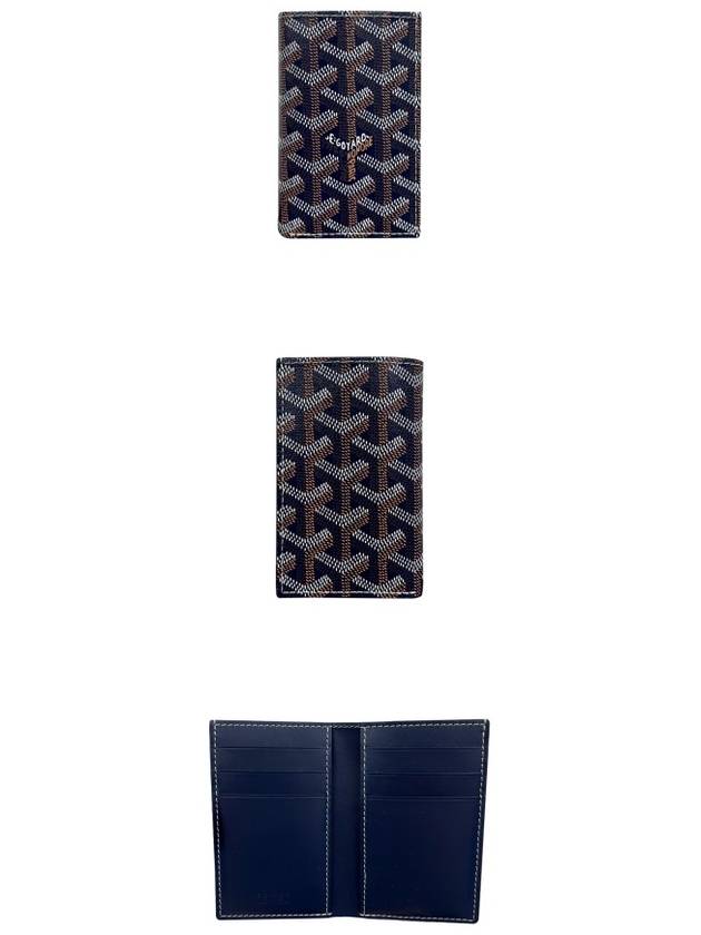 Saint-Pierre Bifold Card Wallet Marine Blue - GOYARD - BALAAN 5