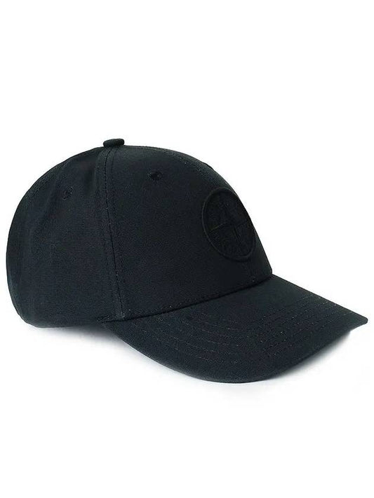 6 Panel Ball Cap Black - STONE ISLAND - BALAAN 2