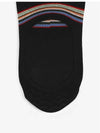 Striped Fake Cotton Socks Black - PAUL SMITH - BALAAN 5