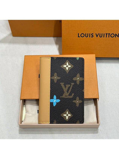 Wallet Tyler Monogram Cowhide Leather Pocket Card Holder - LOUIS VUITTON - BALAAN 1