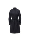 Giovanna Belt Shirt Midi Dress Black - BURBERRY - BALAAN 1