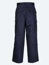 Wide Cargo Pants Navy - AMI - BALAAN 2