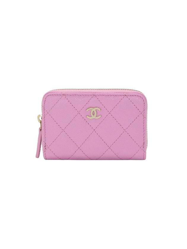 classic card wallet pink - CHANEL - BALAAN 1