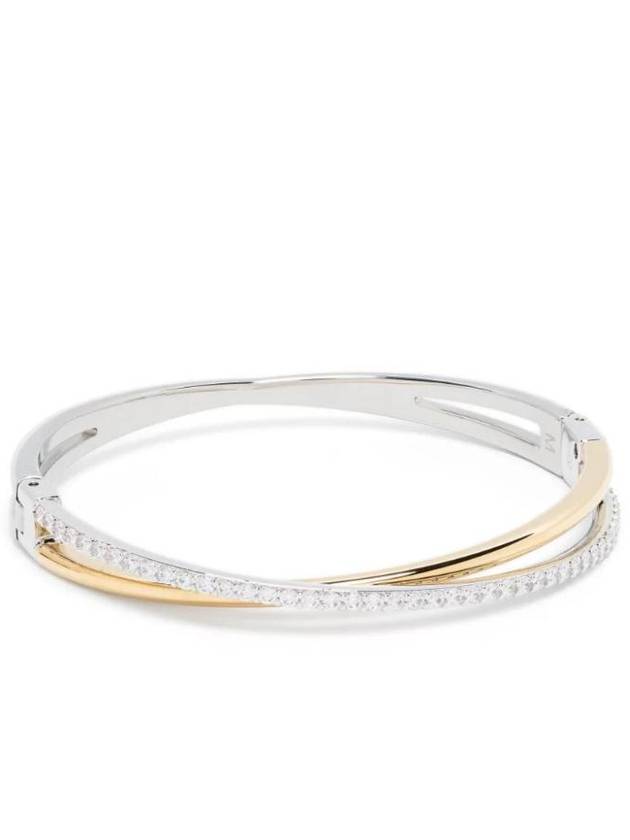 Hyperbola Bangle Round Cut Bracelet White - SWAROVSKI - BALAAN 1