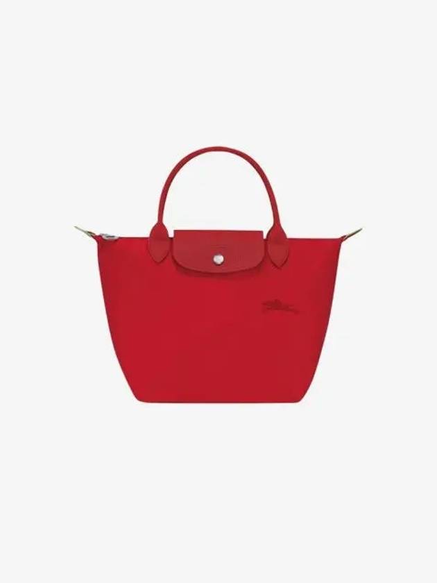 Le Pliage Green Small Tote Bag Tomato - LONGCHAMP - BALAAN 2