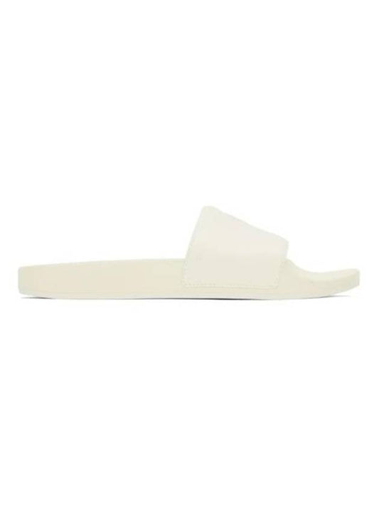 Embossed Heart Logo Slippers Offwhite - AMI - BALAAN 1