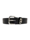 B 1DR leather belt X10127P6364 - DIESEL - BALAAN 2