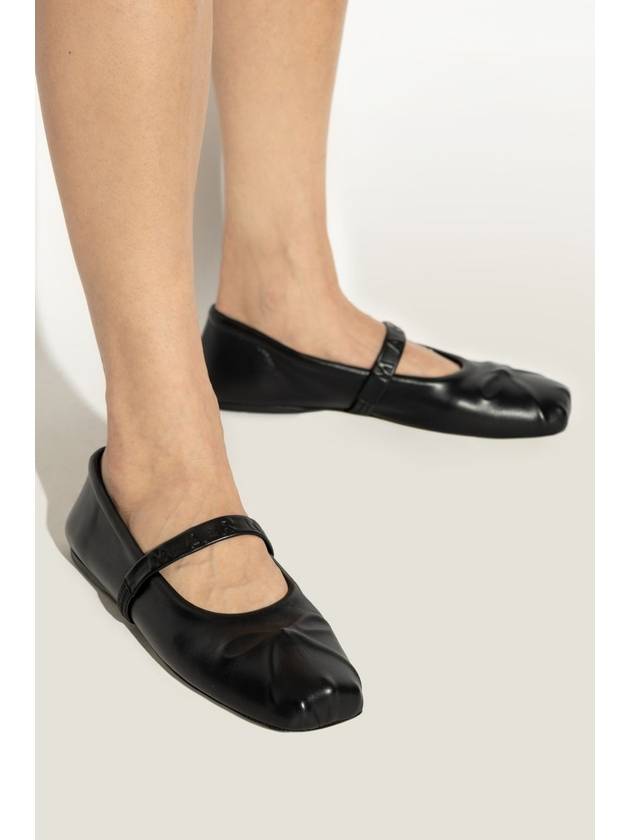 Marni Leather Ballet Flats, Women's, Black - MARNI - BALAAN 2