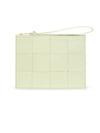 Maxi Intrecciato Bill Clutch Bag Lemon Washed - BOTTEGA VENETA - BALAAN 1