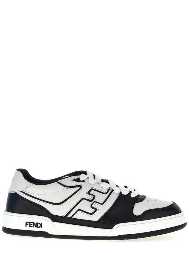 Match Low Top Sneakers Black - FENDI - BALAAN 2