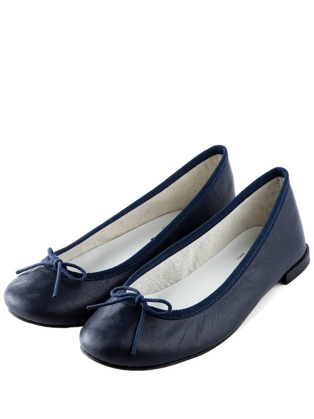 Women Sandrion Flat Shoes Navy - REPETTO - BALAAN 2