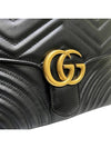 Women s 498110 GG Marmont Black Top Handle Small Tote Bag Strap - GUCCI - BALAAN 6