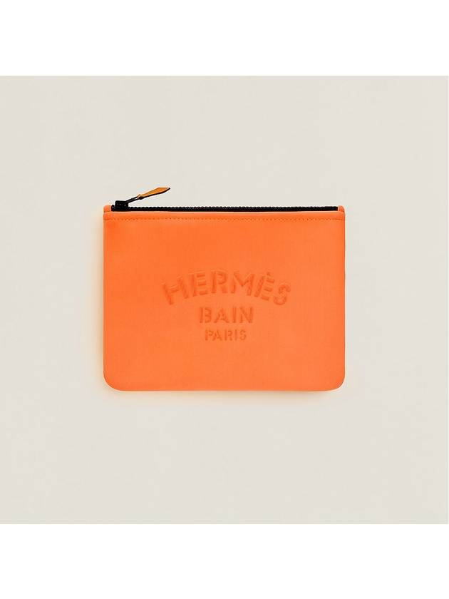 Neovein Small Clutch Bag Orange - HERMES - BALAAN 3