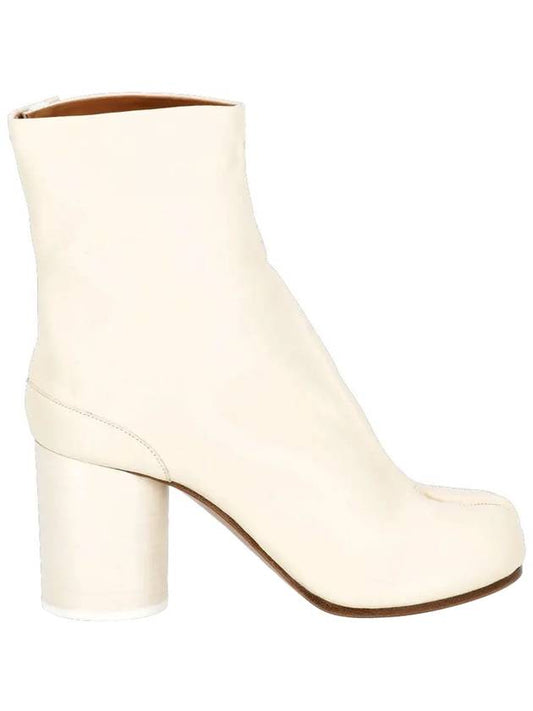 Tabi Ankle Middle Boots Ivory - MAISON MARGIELA - BALAAN.