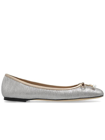 Jimmy Choo Ballerinas Elme, Women's, Silver - JIMMY CHOO - BALAAN 1