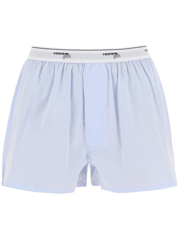 cotton boxer shorts - HOMMEGIRLS - BALAAN 1