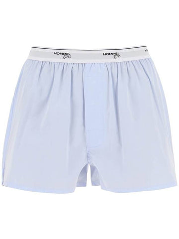 cotton boxer shorts - HOMMEGIRLS - BALAAN 1