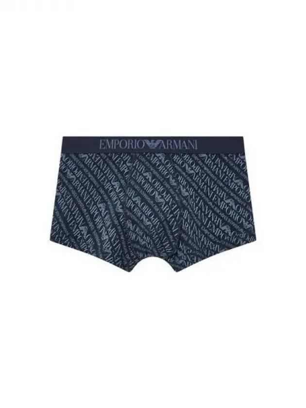 UNDERWEAR Men s Full Logo Pattern Droz Marine 271216 - EMPORIO ARMANI - BALAAN 1