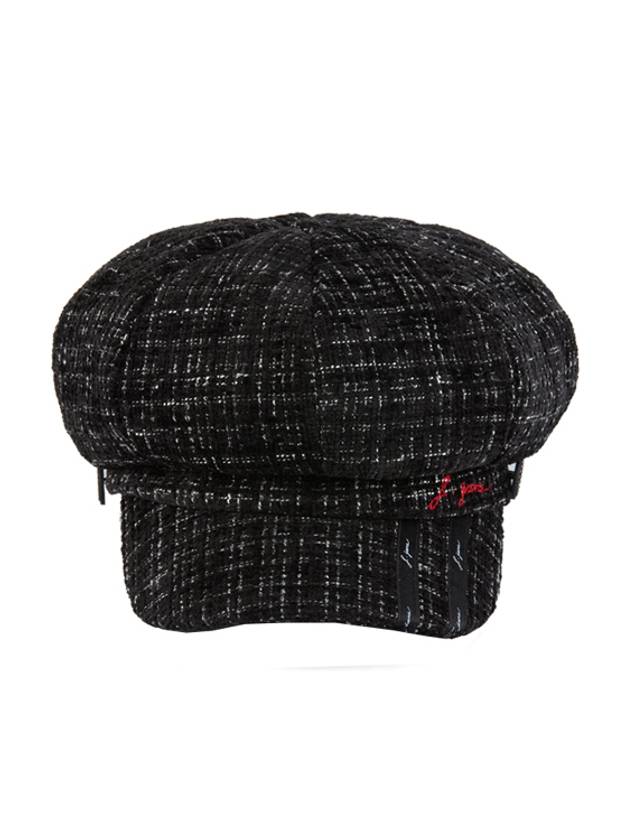 golf wear Tweed madoros hat Black - J JANE - BALAAN 2