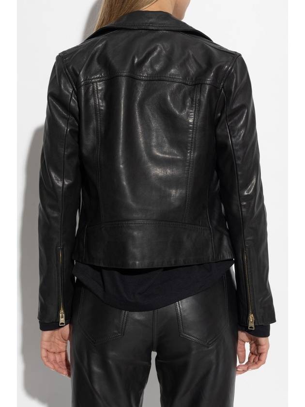 AllSaints Leather Jacket Dalby, Women's, Black - ALLSAINTS - BALAAN 4