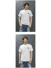 Logo Patch Short Sleeves T-Shirt White - STONE ISLAND - BALAAN 3