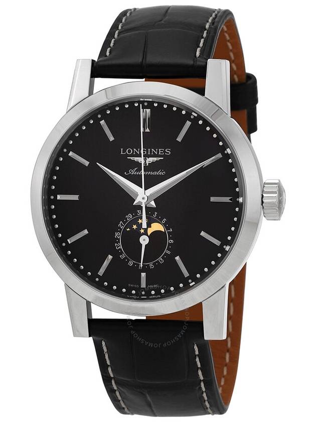 Longines Heritage Classic Automatic Black Dial Men's Watch L4.826.4.52.0 - LONGINES - BALAAN 1