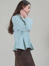 Peplum handmade jacket mint - MITTE - BALAAN 3