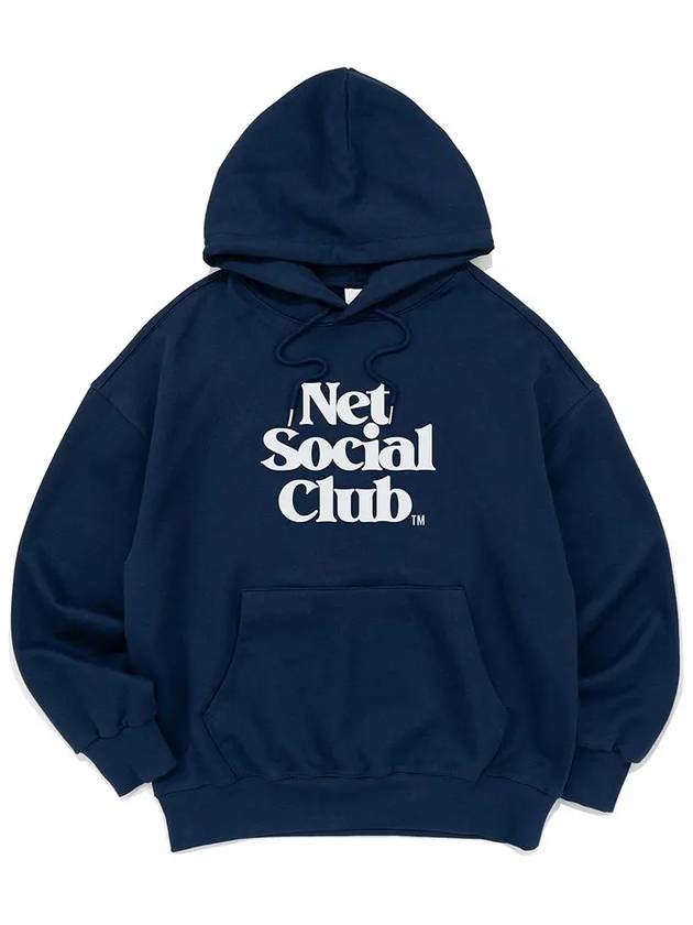 OG LOGO HOOD DARK BLUE - NET SOCIAL CLUB - BALAAN 3