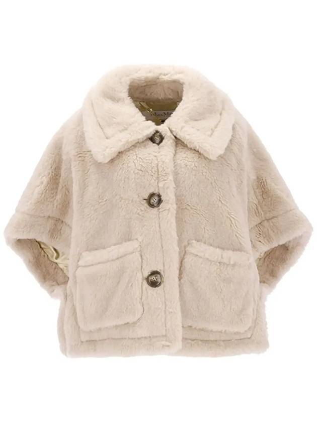 New Terzo 1 Teddy Cape Beige - MAX MARA - BALAAN 5