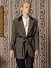 Fancy Wool Half Single Coat Black - DEFEMME - BALAAN 2