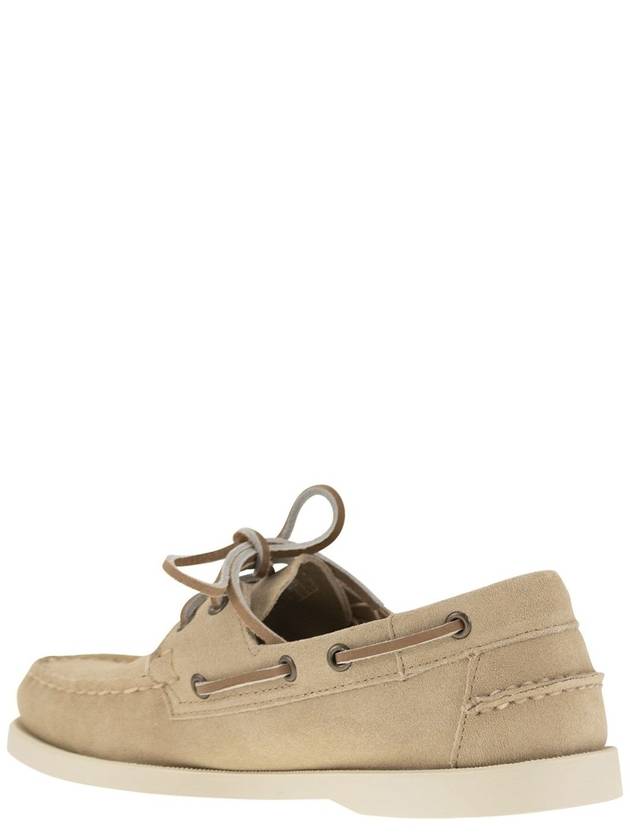 PORTLAND FLESH - Suede moccasin - SEBAGO - BALAAN 3