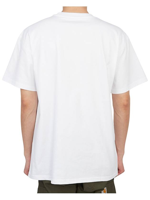 American Script Short Sleeve T-Shirt White - CARHARTT WIP - BALAAN 5