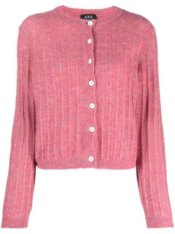 Milena Cardigan Pink - A.P.C. - BALAAN 1