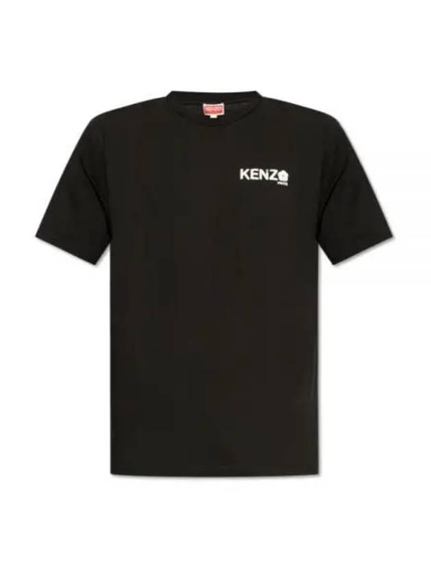 Boke Flower 2.0 Short Sleeve T-Shirt Black - KENZO - BALAAN 2