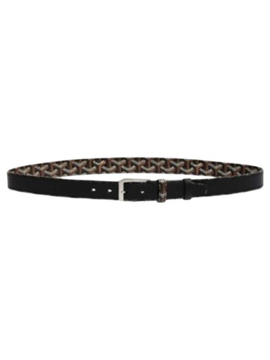 Frigate Leather Belt Black - GOYARD - BALAAN 1