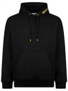 Logo Applique Hoodie Black - CALVIN KLEIN - BALAAN 2