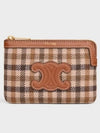 tartan card wallet - CELINE - BALAAN 2