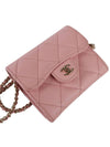 AP0238 Classic Caviar Mini WOC Chain Card Wallet 33540Y 2 - CHANEL - BALAAN 6