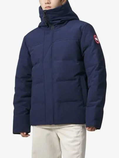 Macmillan Iconic Label Padded Parka Navy - CANADA GOOSE - BALAAN 2