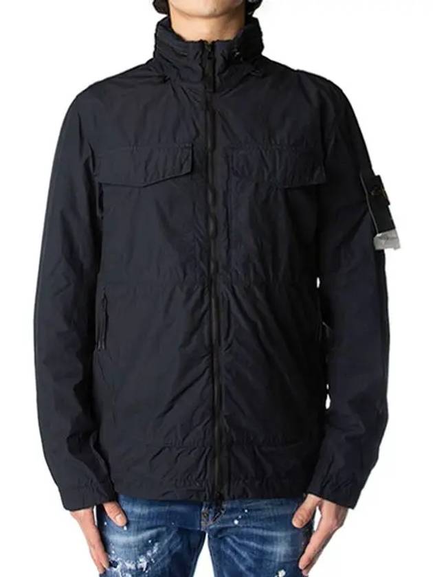 Waffen Naslan Light Watro Zip-up Jacket Navy - STONE ISLAND - BALAAN 10