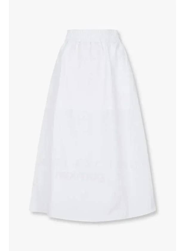 Women s Punching Logo Nylon Skirt White - ARMANI EXCHANGE - BALAAN 1