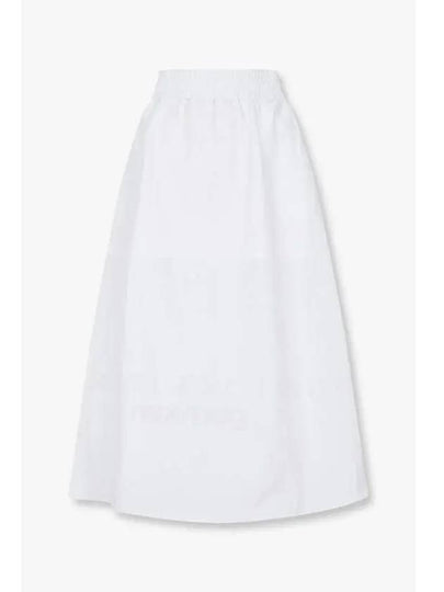 Women s Punching Logo Nylon Skirt White - ARMANI EXCHANGE - BALAAN 1