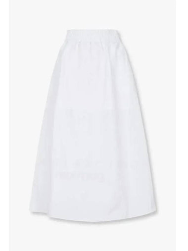 Women s Punching Logo Nylon Skirt White - ARMANI EXCHANGE - BALAAN 1